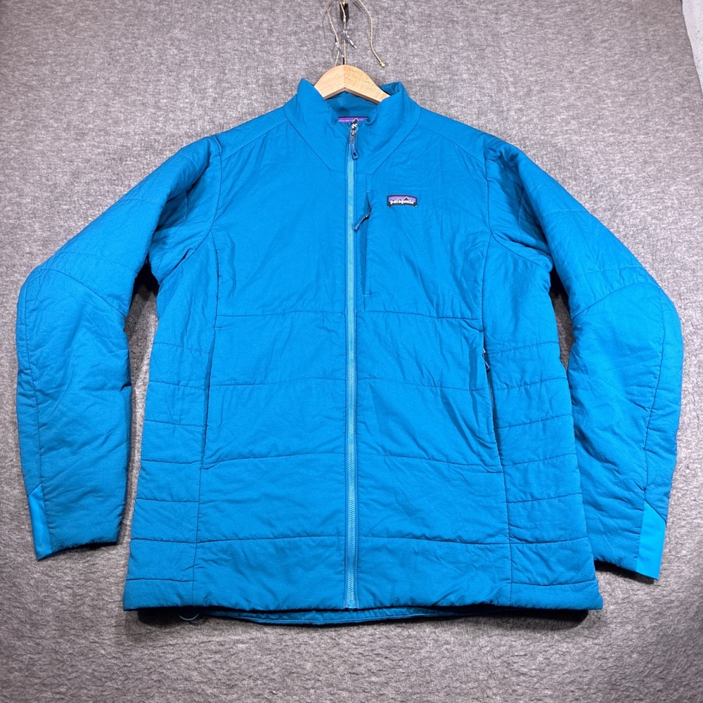 Patagonia Nano Air Jacket Mens 2XL XXL Blue Insulated Full Zip STY84251 Gorpcore